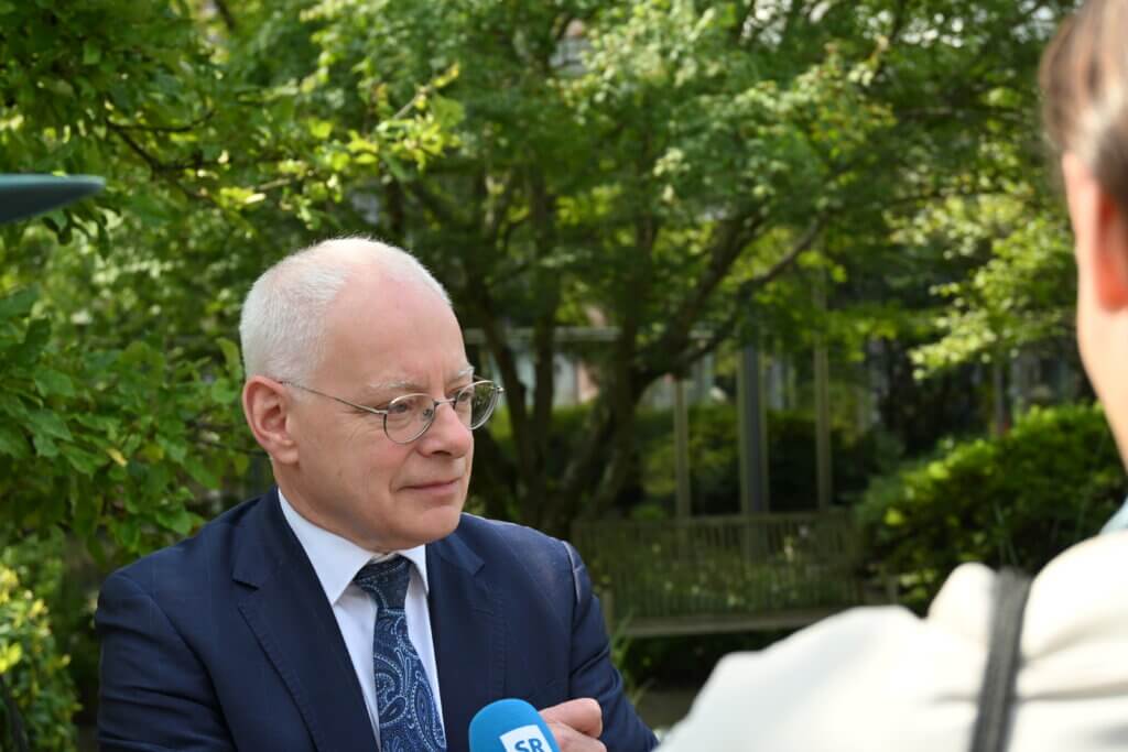 Jürgen Barke beim Sommergespräch 2025. 