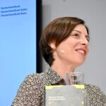 Die Autorin Dorothee Elmiger - sie ist Gewinnerin der Deutschen Buchpreises 2025