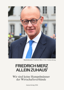 Ein Foto mit dem Bundeskanzler. Der heißt Friedrich merz